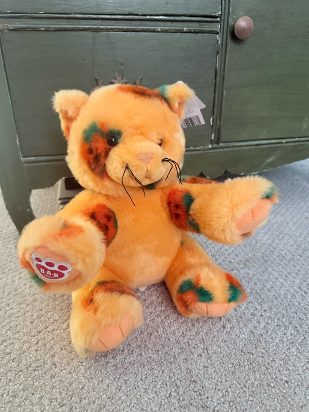 Build a bear pumpkin cat - limited edition vault